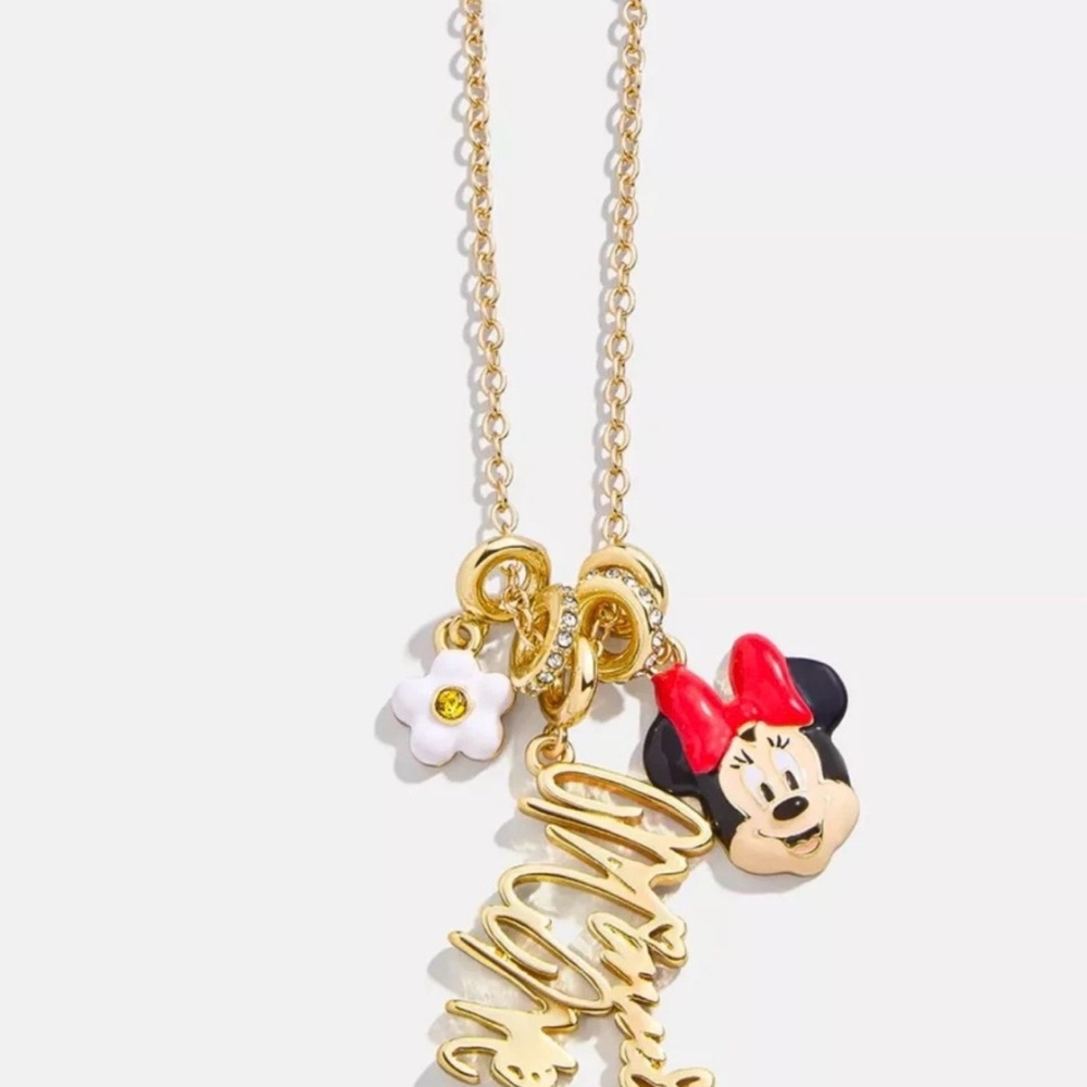 Baublebar Disney Minnie Mouse Necklace 5 Charms